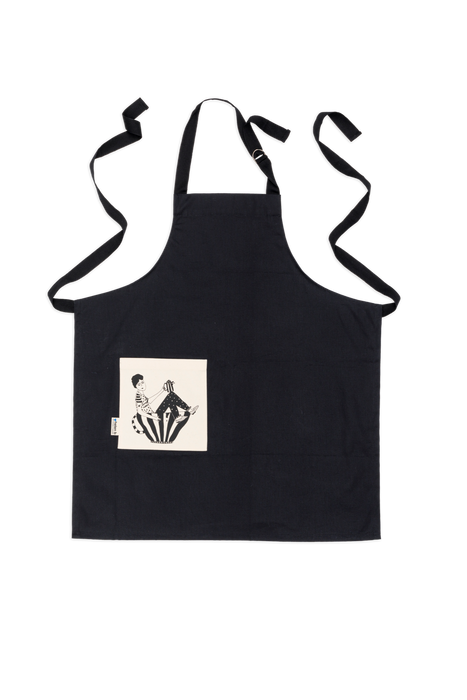 Helen B Apron Black Coffee Addict