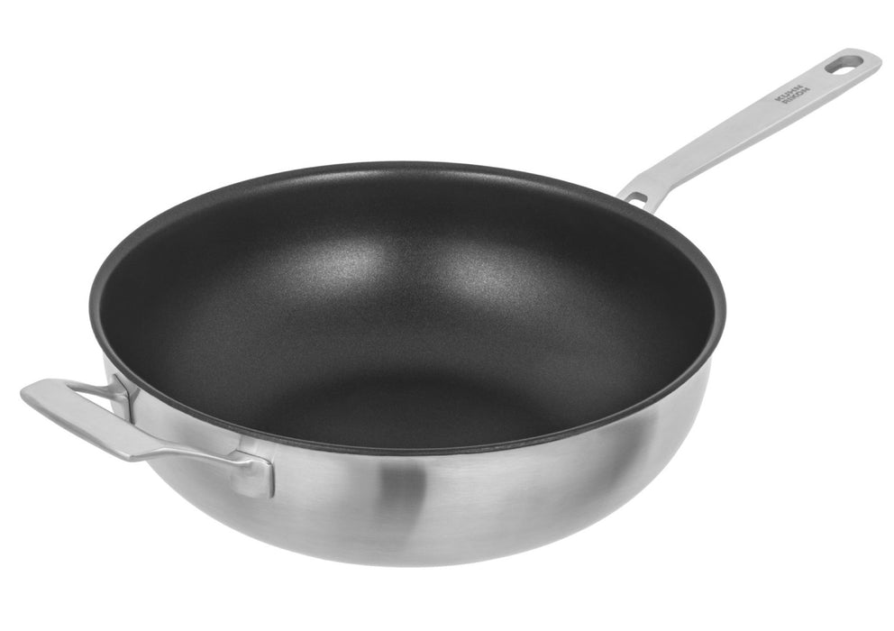 Culinary FivePly Wok w/Lid Non-Stick