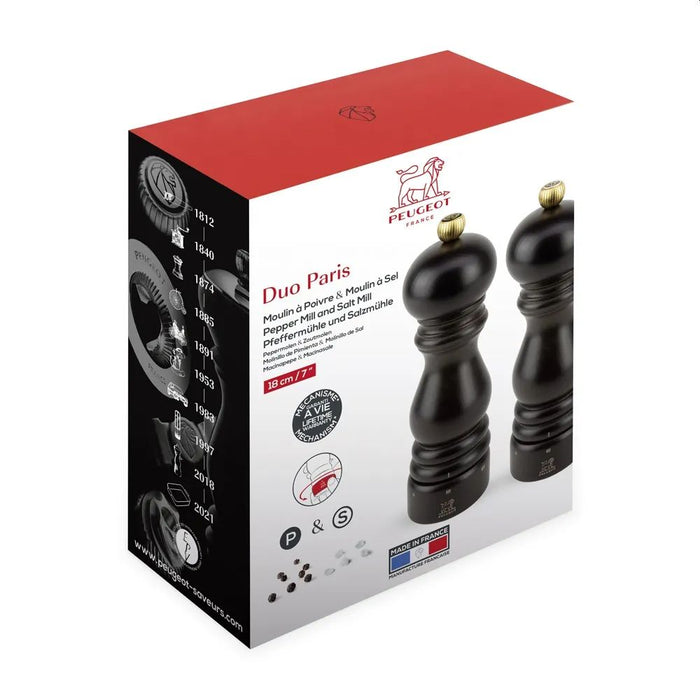 Peugeot Paris U Select Salt & Pepper Mill 18cm Chocolate