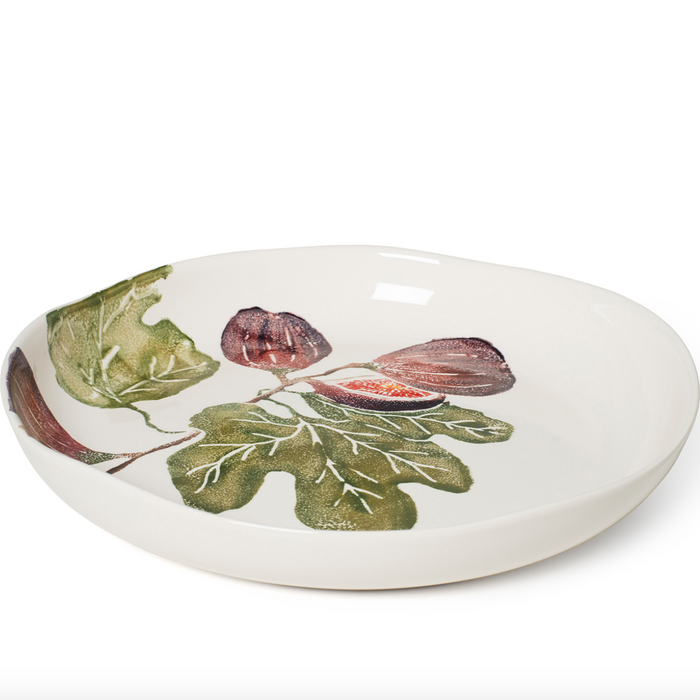 Round Shallow Dish Fig