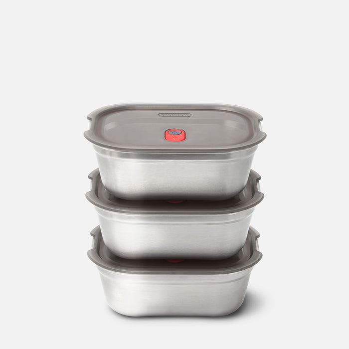 Meal Prep Box Set x 3 600ml