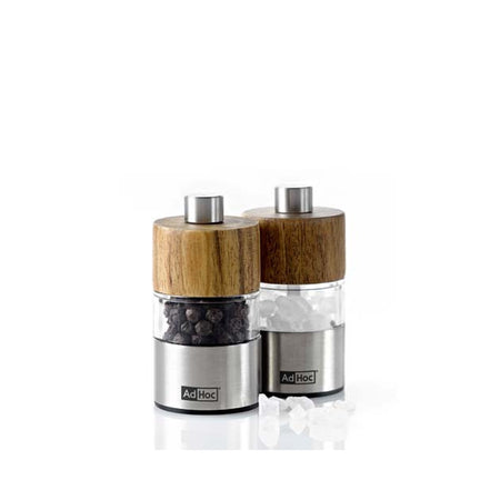 AdHoc Textura Salt and Pepper Mill Set