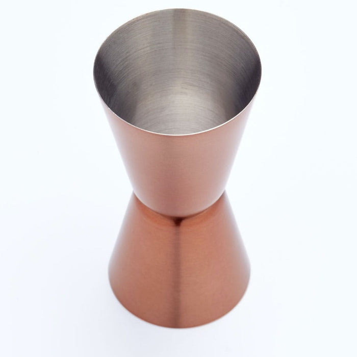 BarCraft Copper Dual Spirit Measure Cup